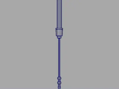 Candleholder Classic 3D model