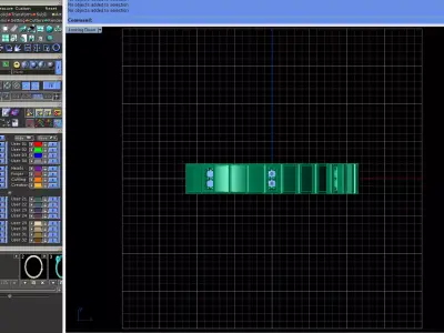 Delicate jeweled ring 3D print model