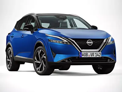 2022 Nissan Qashqai 3D model