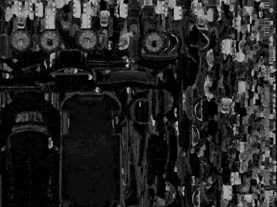 Red Sports Car 3D model