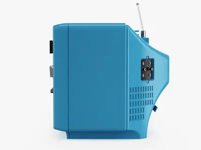 Vintage TV Quasar XP3163ML 3D model