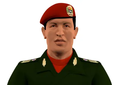 Comander Chavez 3D model