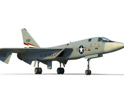 XF-108 Interceptor 3D model