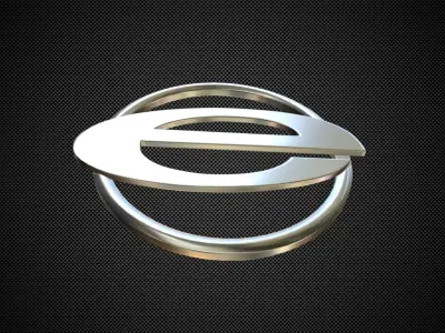 emerald logo 3D model
