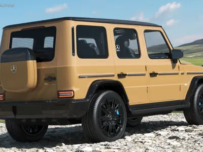 Mercedes-Benz G580 2025 Beige 3D model