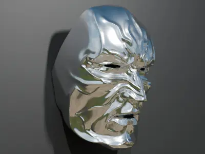 Face of Tension 3D model