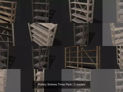 Pottery Shelves Three Pack purchase