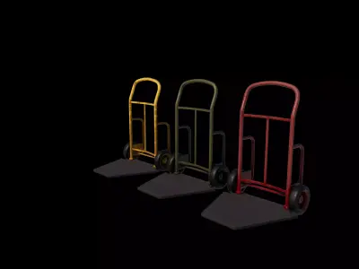  Hand Truck 3D model