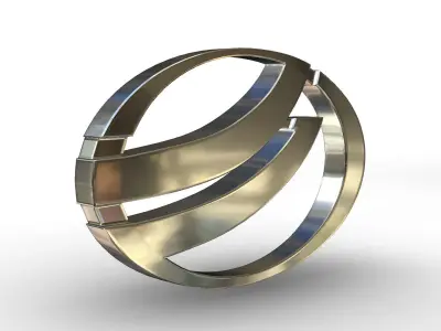 Zaz Logo 3D model from CGTrader