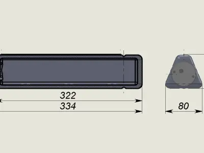 PTM1 remote installation antitank mine 3D Printable Moulage 3D model