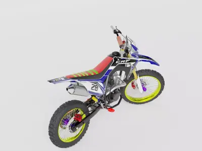 2020 Honda CRF150L 3D model