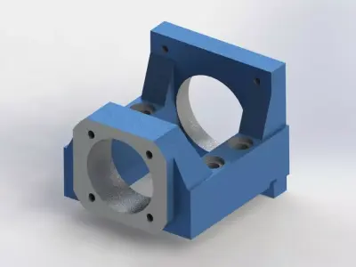 Motor Holder Free 3D model