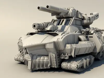 Legendary tank 3D print model purchase