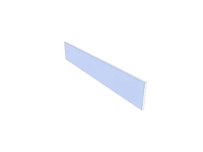 Entry Restricted Sign Low-poly 3D model