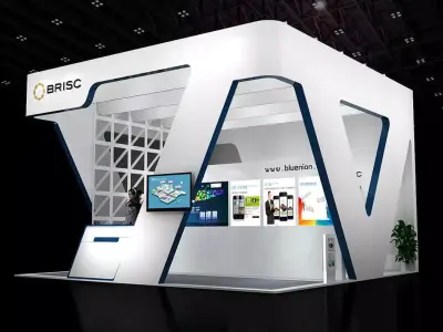 Exhibition - Area -6X6-3DMAX2011-018 3D model