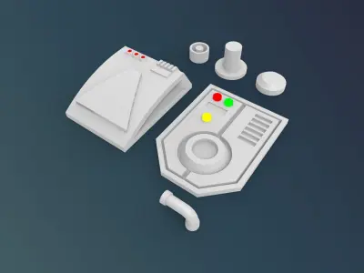 scifi kitbash project part 4 3D print model