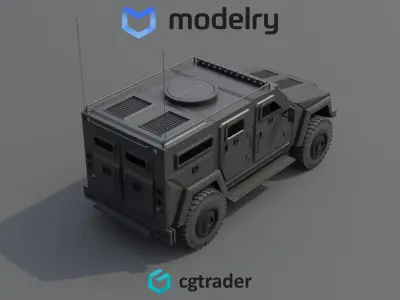 SWAT Vehicle 3D model get