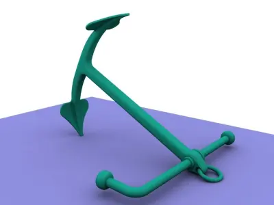 light anchor 3D model