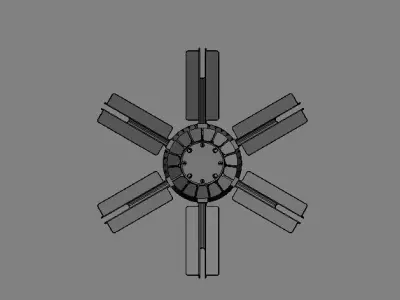 Russian PTAB 2-5KO 3D model