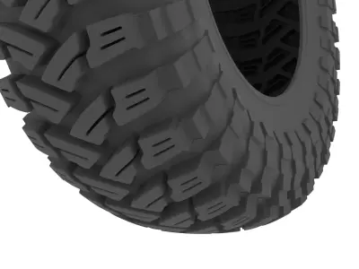 offroad tyre 3D model