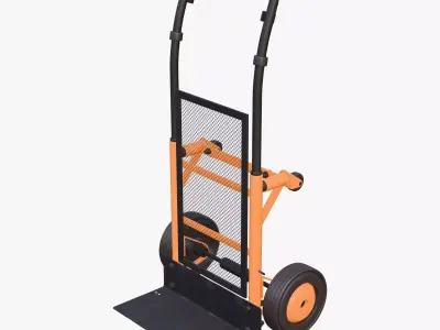 Manual Truck Luggage Cart M1 3D model