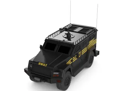 SWAT Vehicle 3D model purchase