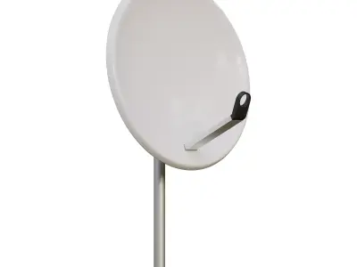 Radio Satelite Dish  3D model