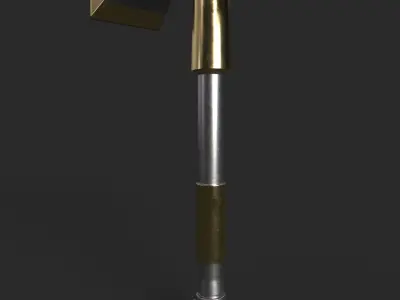 Hammer Low-poly 3D model 39