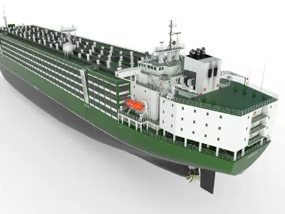 Livestock Carrier 03 3D model