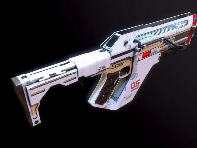 F44AA Pulse Rifle Alien Romulus 3D model