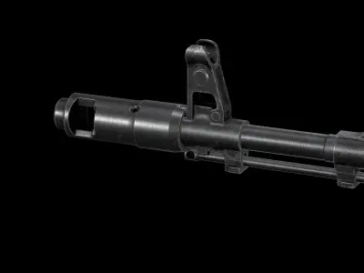 AK - Muzzle - AK74 Muzzle Std Low-poly 3D model