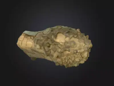 Echoes of Antiquity Head Low-poly 3D model