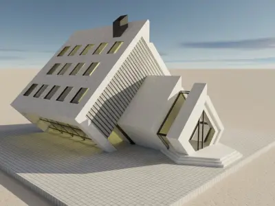 House 6 Free 3D model
