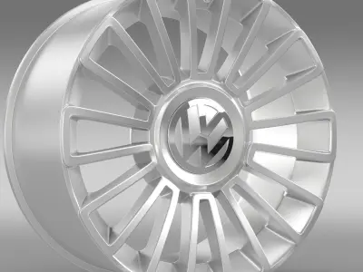 Volkswagen UP  rim 3D model