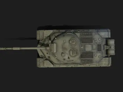 Tank T-10M 3D model