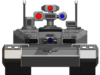 Guardian Tank Free 3D print model
