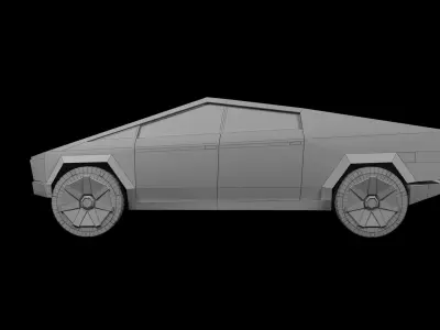 cyber truck 3D model buy