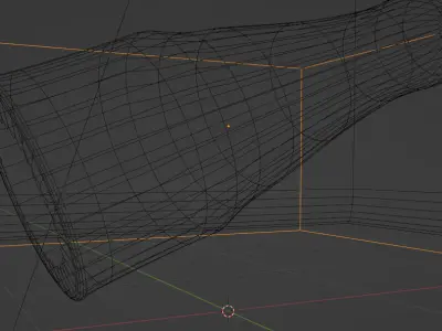 3d flashlight model Low-poly 3D model
