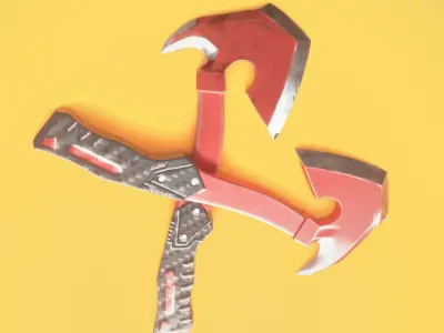Tomhwak two wrenches Free low-poly 3D model
