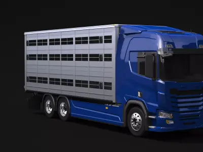 Liverstock Truck 3D model