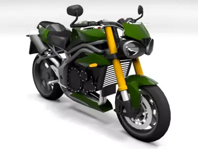 TRIUMPH 1050S TRIPLE S 3D model