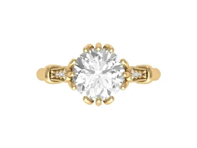 Wedding Ring  3D print model 197
