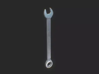 Wrench 3D Model - Game Ready Low-poly 3D model