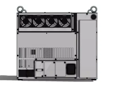 Controlador Yaskawa YRC1000 CE 1 Master Controller 3D model