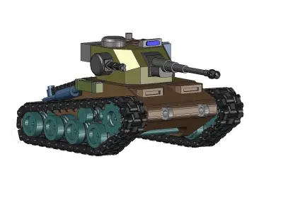 TANK MODEL J14 3D print model
