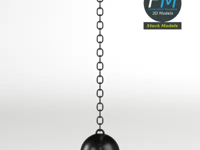 Wrecking ball 3D model