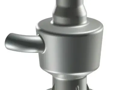 Industrial Dust Collector 3D model