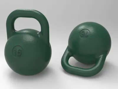 Kettlebell kettlebells 3D model
