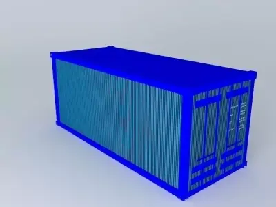 Cargo container Free 3D model purchase