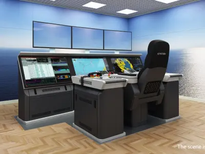 Boat Control Panels 3D Models Collection 3D model